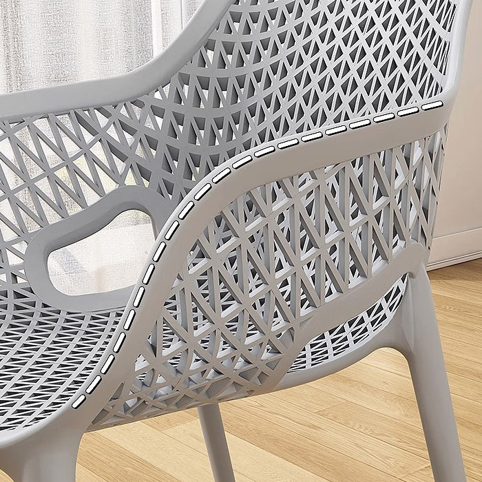 Boho Hollow Waterproof Dining Chair