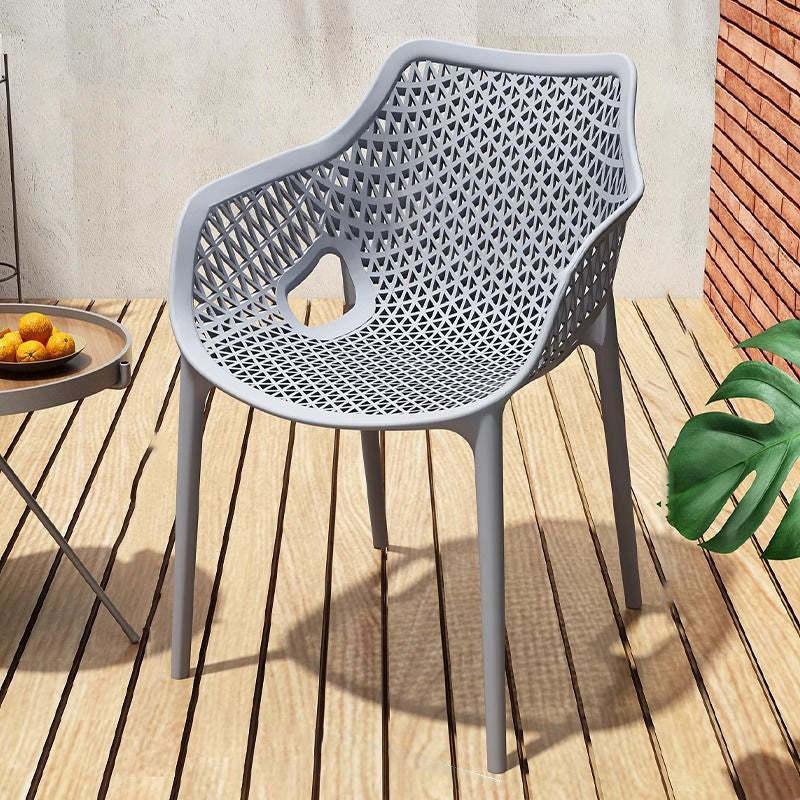 Boho Hollow Waterproof Dining Chair
