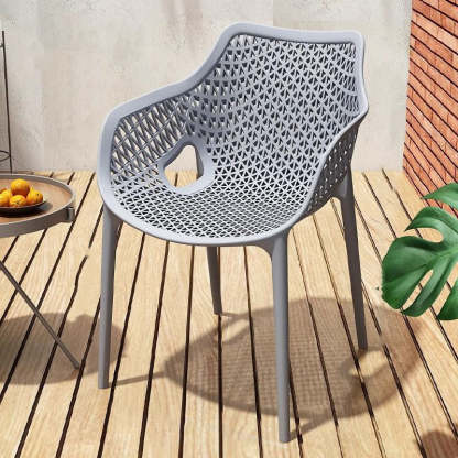 Boho Hollow Waterproof Dining Chair