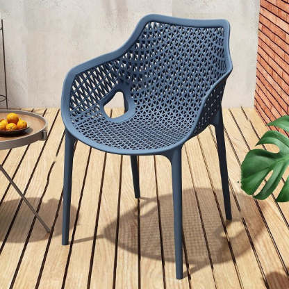 Boho Hollow Waterproof Dining Chair