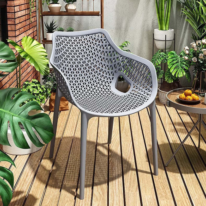 Boho Hollow Waterproof Dining Chair