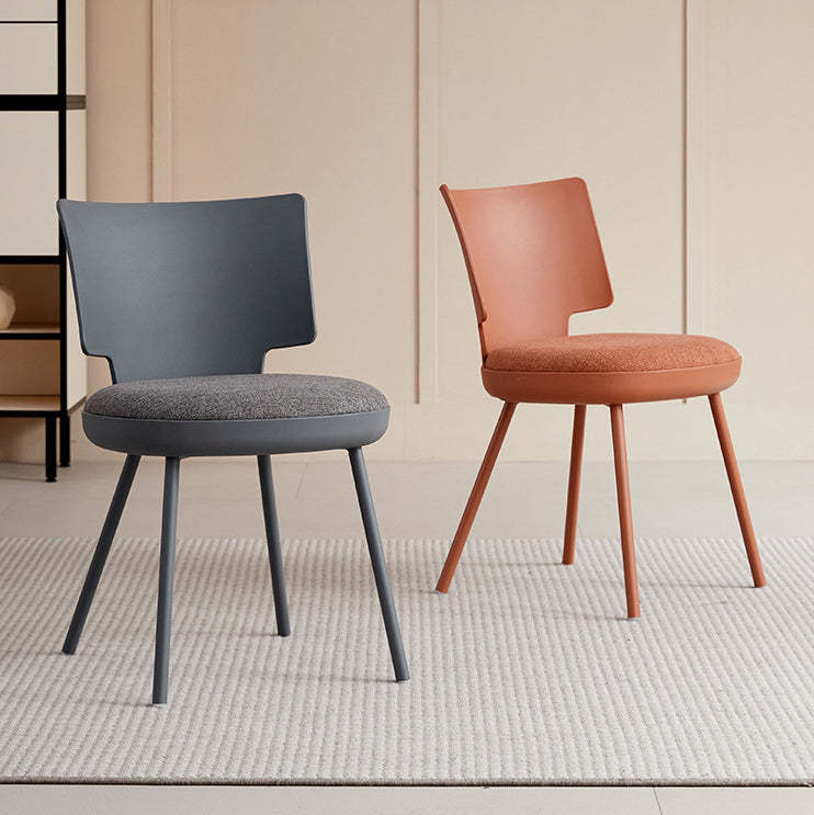 Nordic Macaron Fabric Dining Chair