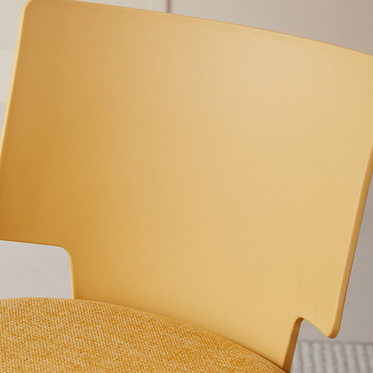 Nordic Macaron Fabric Dining Chair