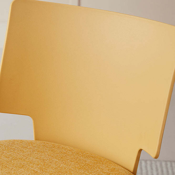 Nordic Macaron Fabric Dining Chair