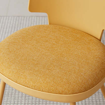 Nordic Macaron Fabric Dining Chair