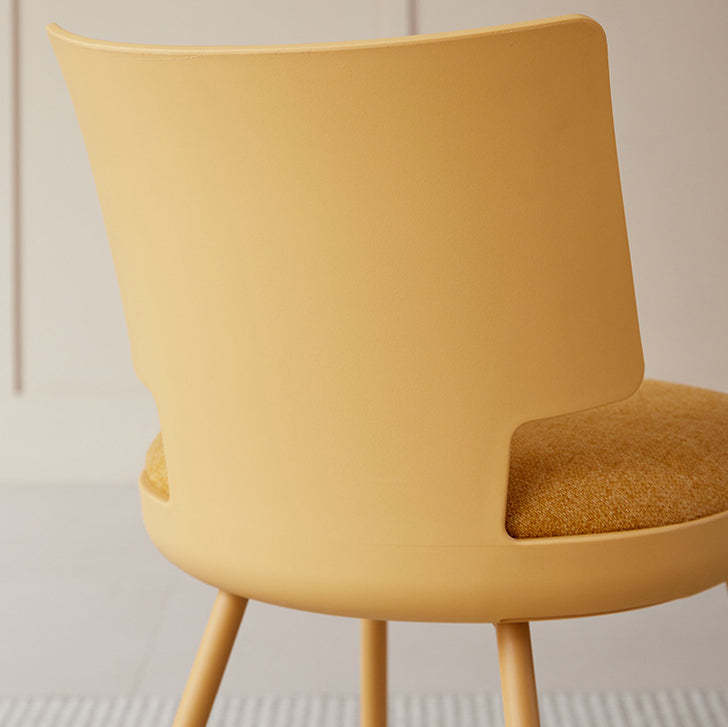 Nordic Macaron Fabric Dining Chair