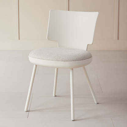Nordic Macaron Fabric Dining Chair