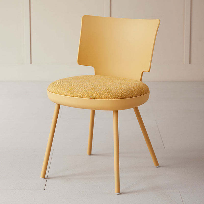 Nordic Macaron Fabric Dining Chair