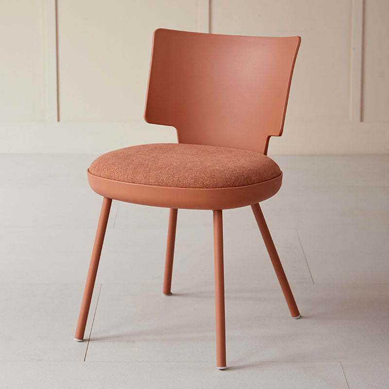 Nordic Macaron Fabric Dining Chair