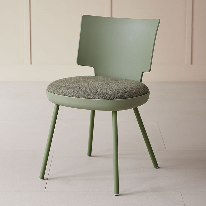 Nordic Macaron Fabric Dining Chair