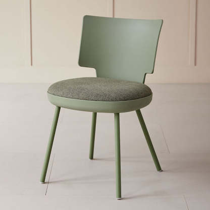 Nordic Macaron Fabric Dining Chair
