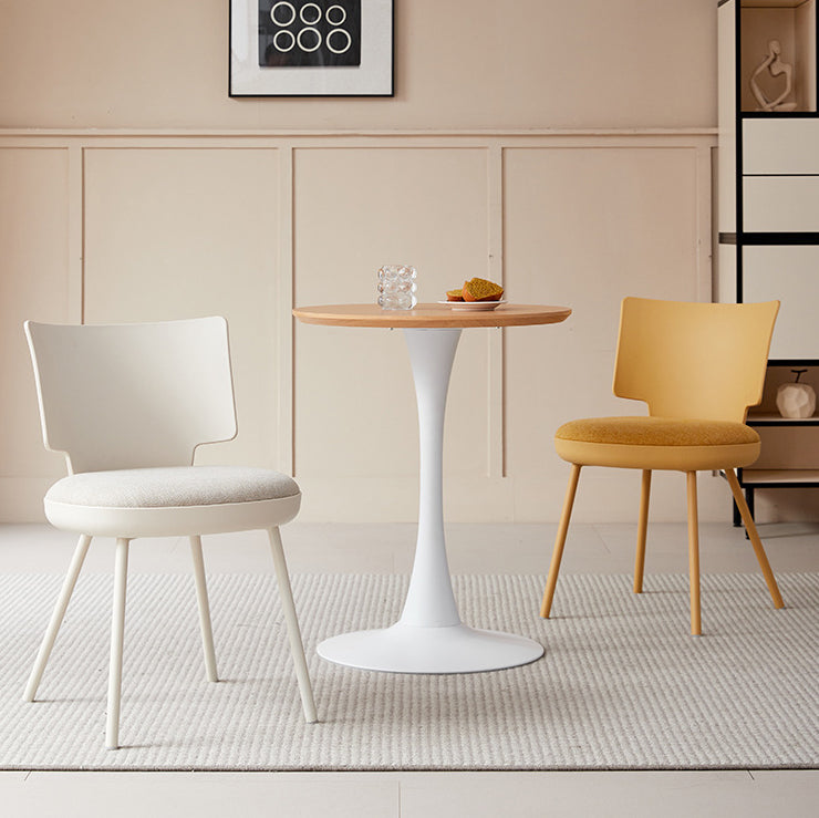 Nordic Macaron Fabric Dining Chair