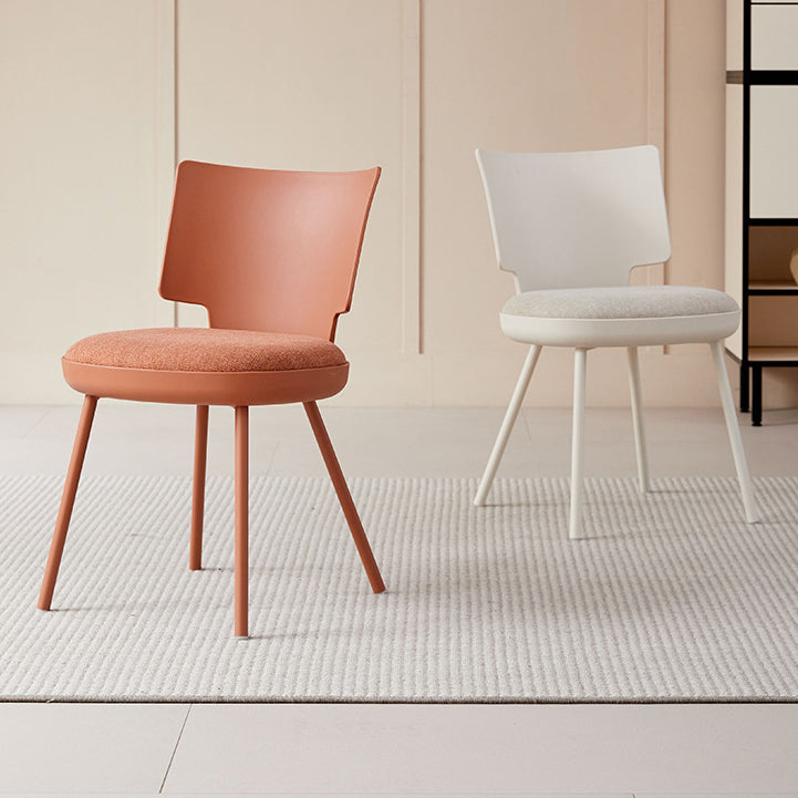 Nordic Macaron Fabric Dining Chair