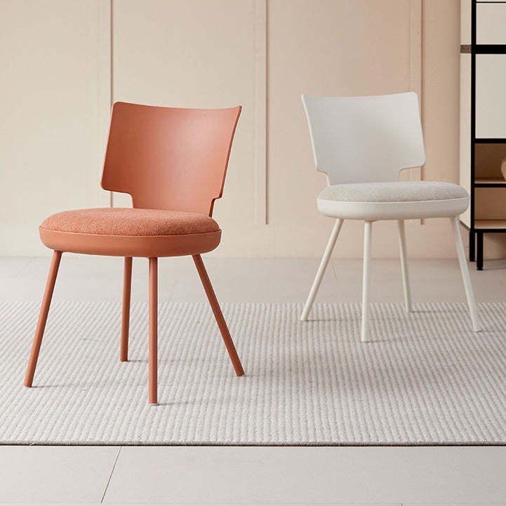 Nordic Macaron Fabric Dining Chair