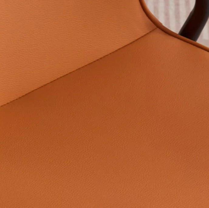 Nordic Leather Steel Dining Chair