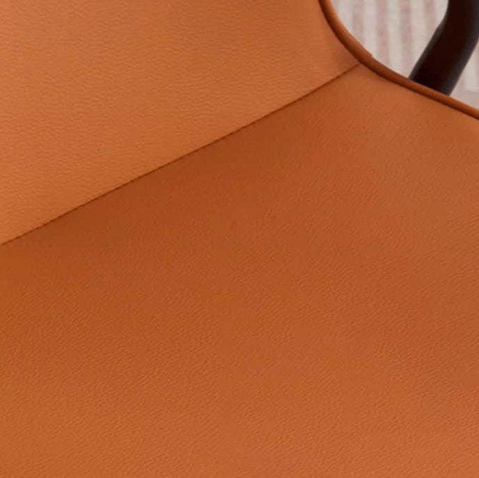 Nordic Leather Steel Dining Chair