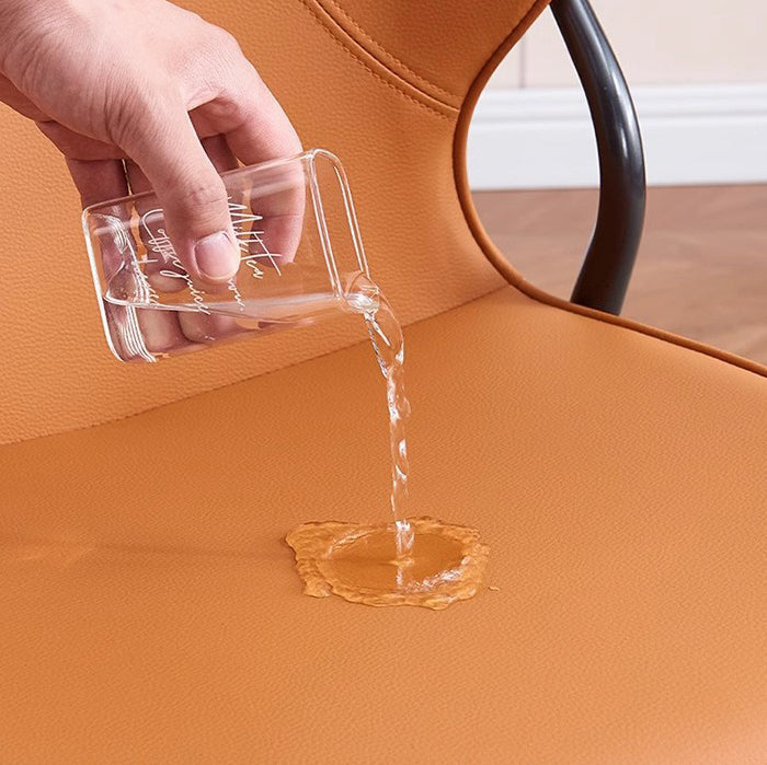 Nordic Leather Steel Dining Chair