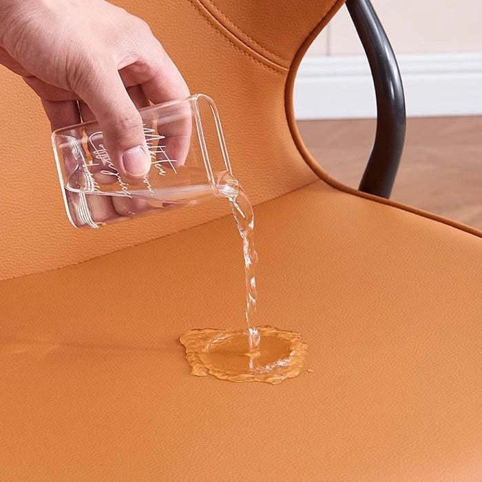 Nordic Leather Steel Dining Chair