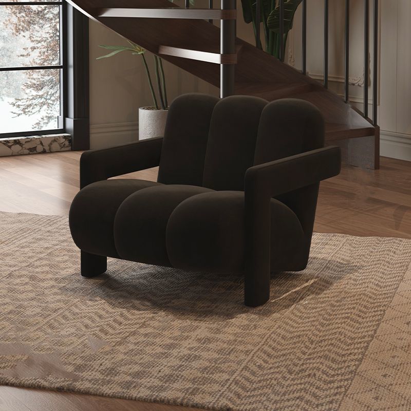 Nordic Flannelette Wood Sofa