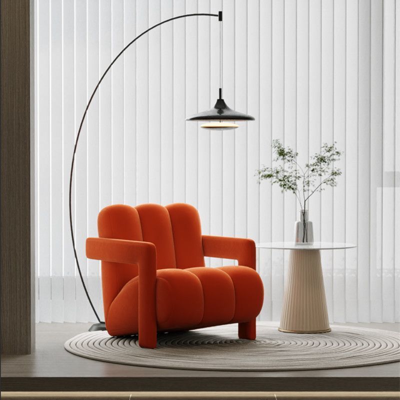 Nordic Flannelette Wood Sofa