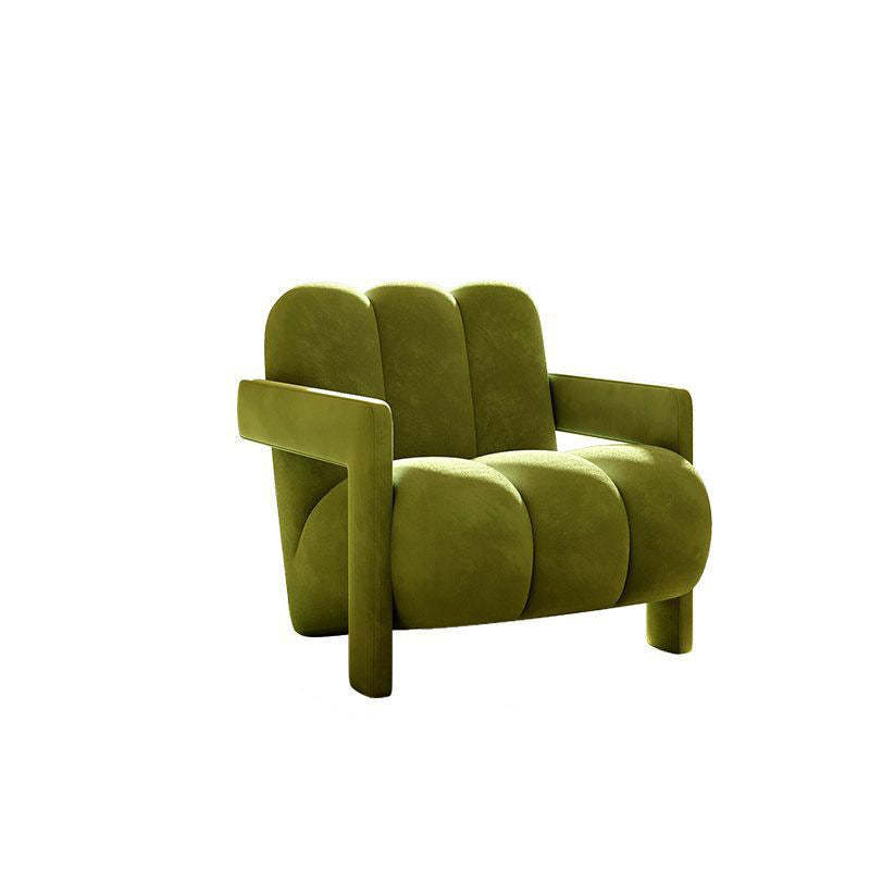 Nordic Flannelette Wood Sofa