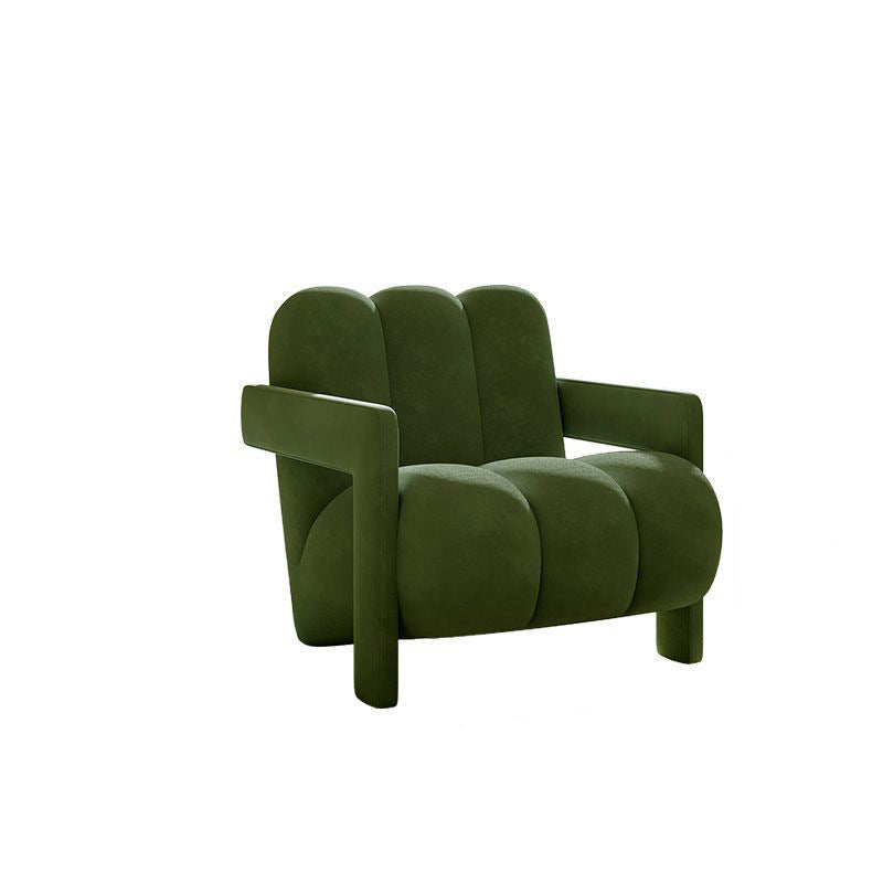 Nordic Flannelette Wood Sofa