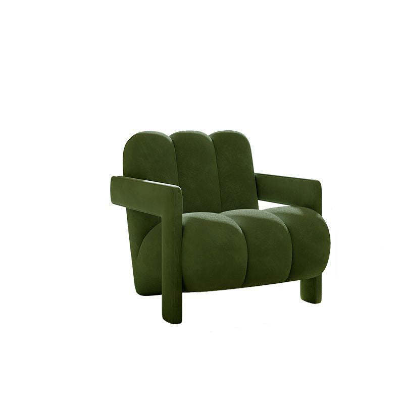 Nordic Flannelette Wood Sofa