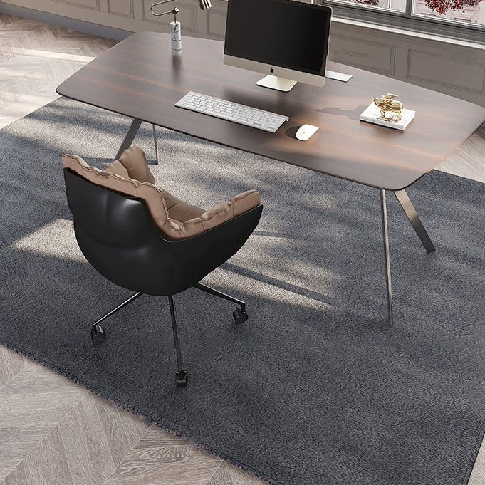 Scandinavian Steel Leather Fabric Desk Chair
