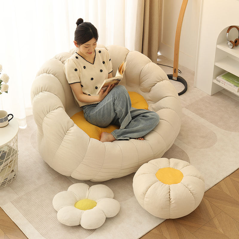 Nordic Flannelette EPS Backrest Sofa