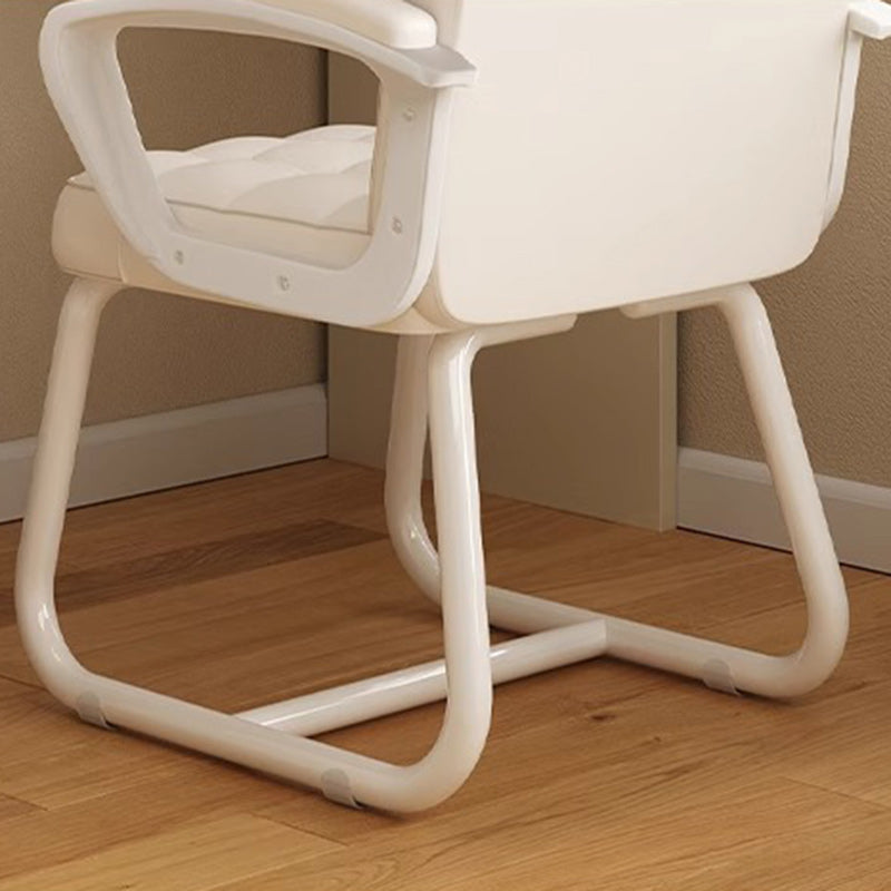 Modern PU Solid Wood Desk Chair