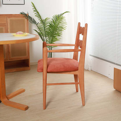 Retro Flannelette Ash Dining Chair