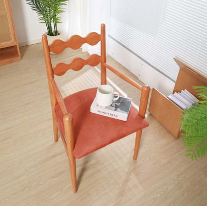Retro Flannelette Ash Dining Chair