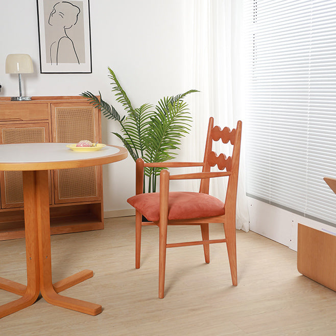 Retro Flannelette Ash Dining Chair