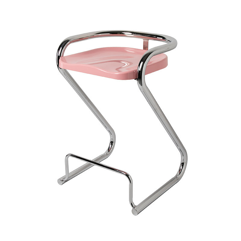 Nordic Iron Geometric Bar Stool