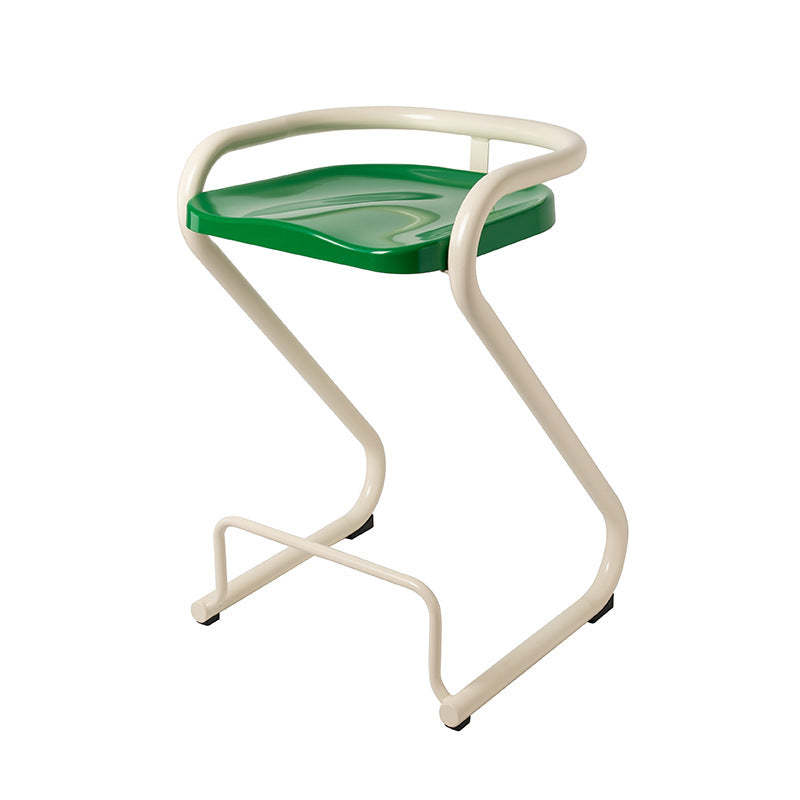 Nordic Iron Geometric Bar Stool
