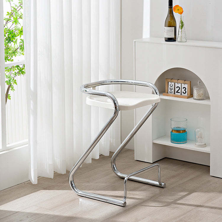 Nordic Iron Geometric Bar Stool