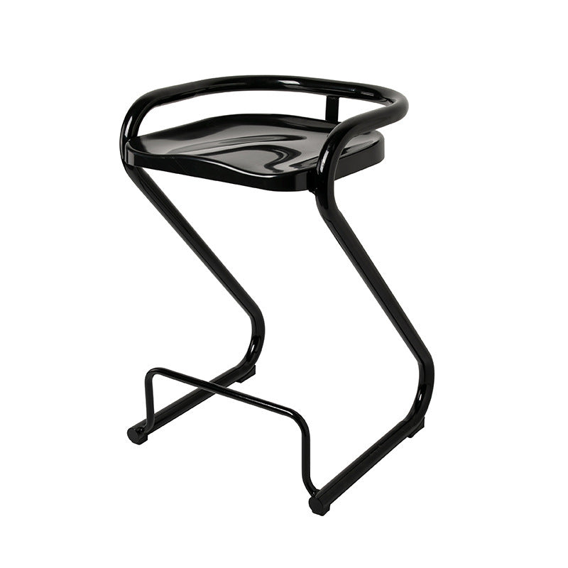 Nordic Iron Geometric Bar Stool