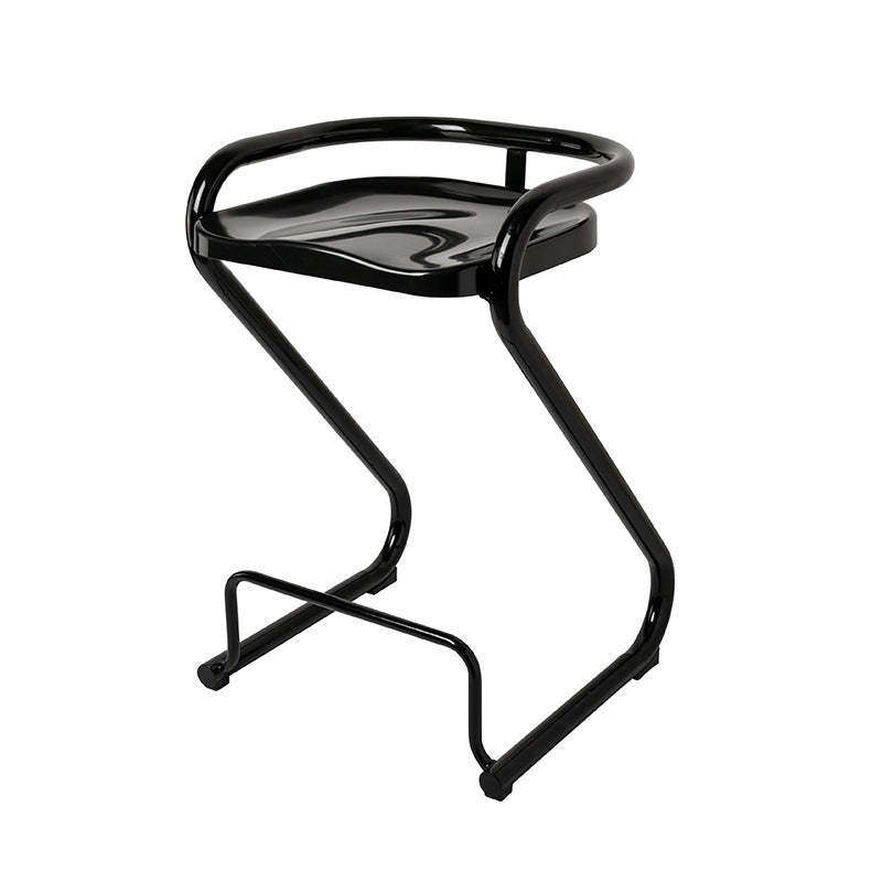 Nordic Iron Geometric Bar Stool