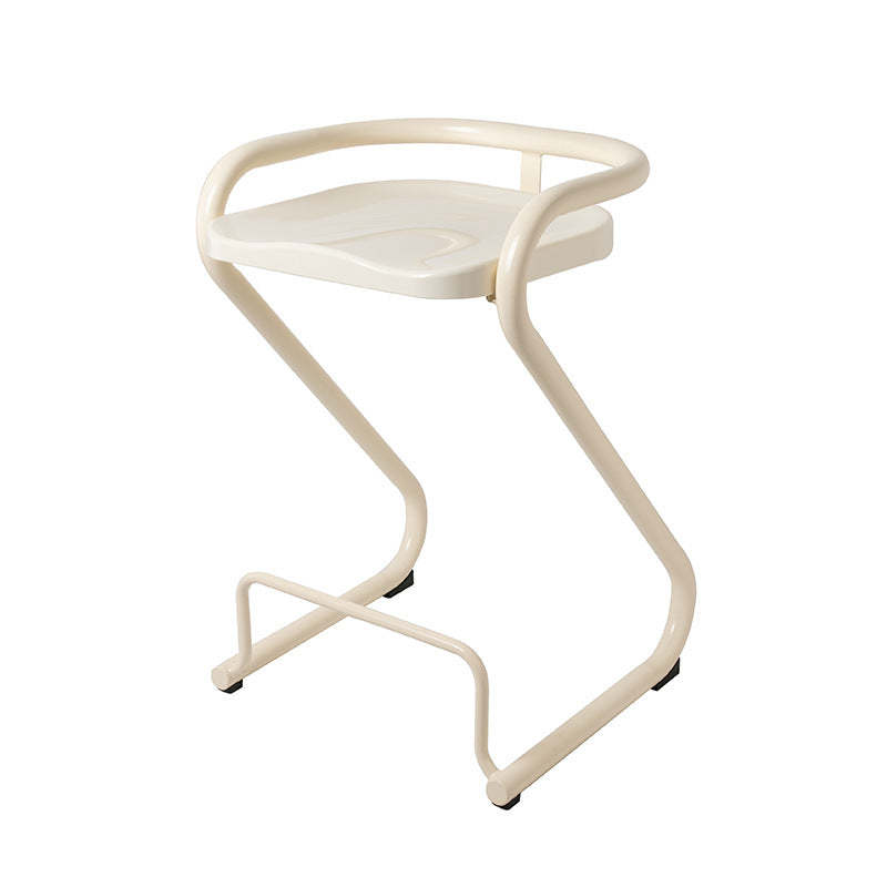 Nordic Iron Geometric Bar Stool
