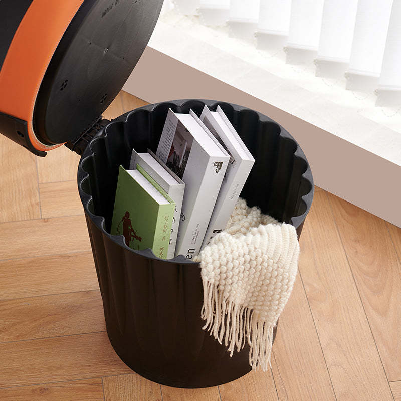 Contemporary Bucket PU Armless Dining Chair