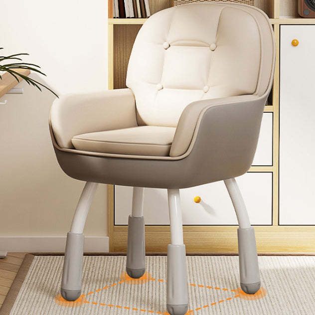 Nordic Leather Silicone Desk Chair