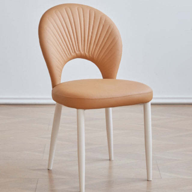 Gray nordic scallop dining chairs & benches