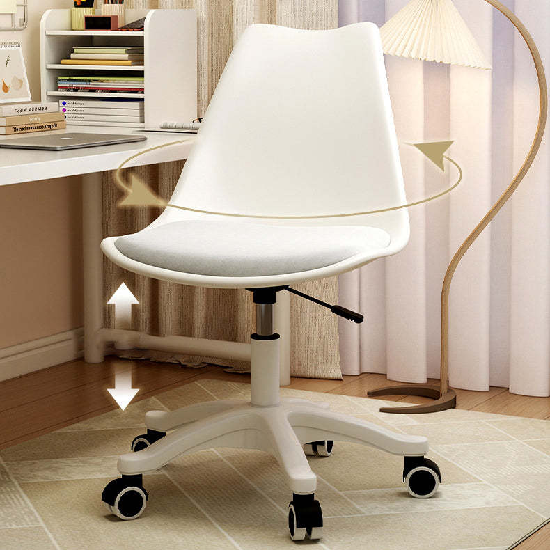 Nordic Plastic Steel Nylon Desk Chair