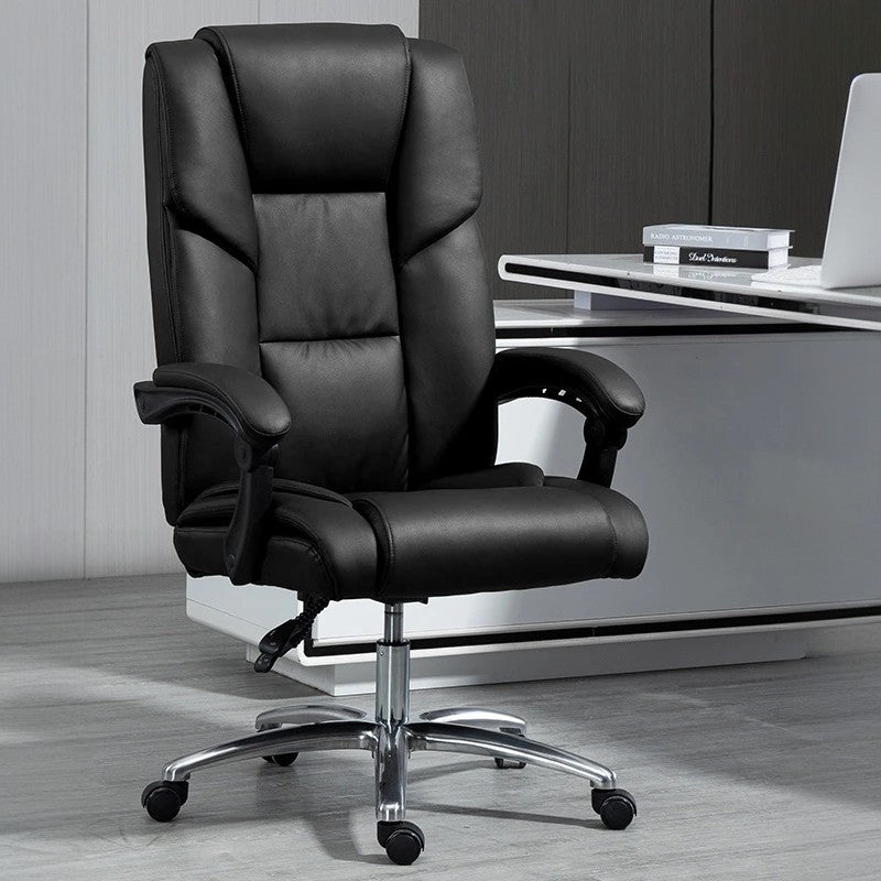 Scandinavian Plastic PU Desk Chair
