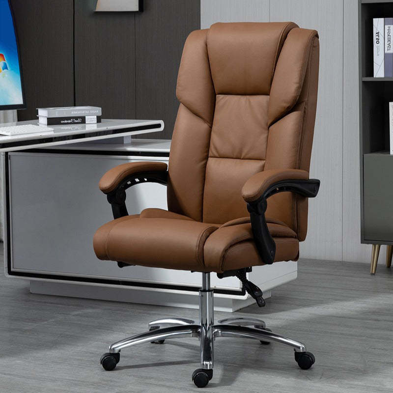 Scandinavian Plastic PU Desk Chair