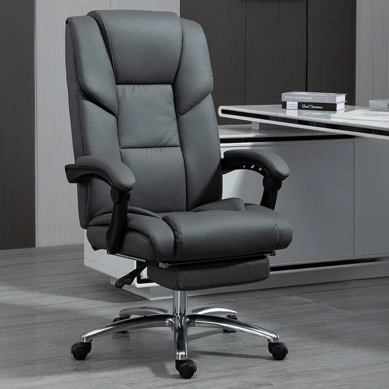 Scandinavian Plastic PU Desk Chair