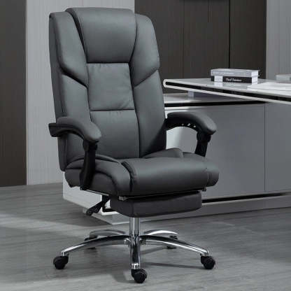 Scandinavian Plastic PU Desk Chair