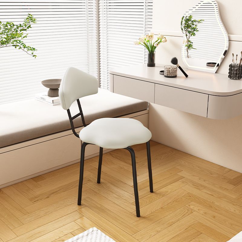Nordic vanity cloud white vanity stools