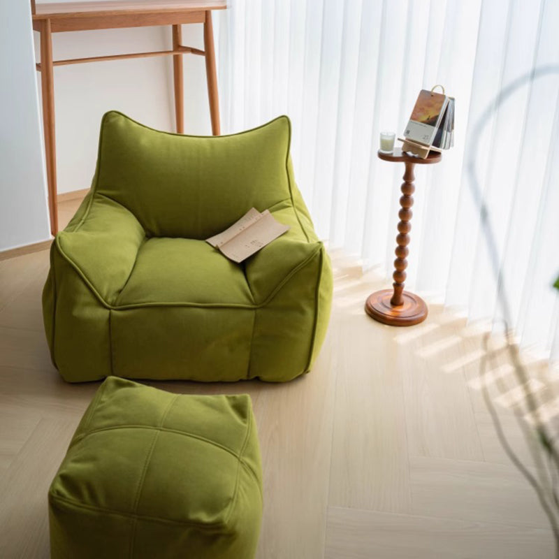 Nordic Little Devil Flannelette Sofa — Green