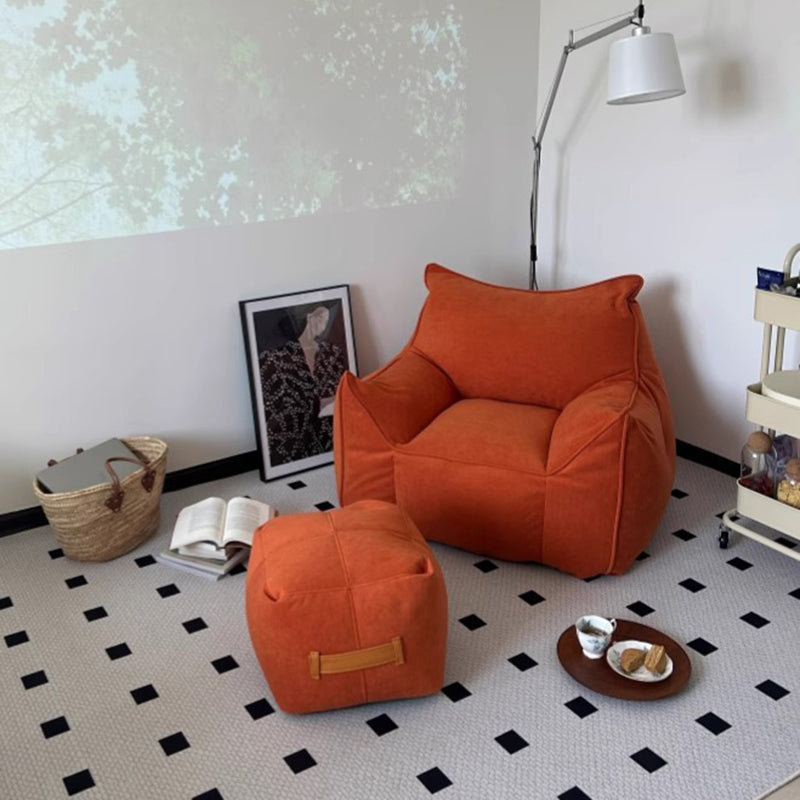 Nordic Little Devil Flannelette Sofa — Orange